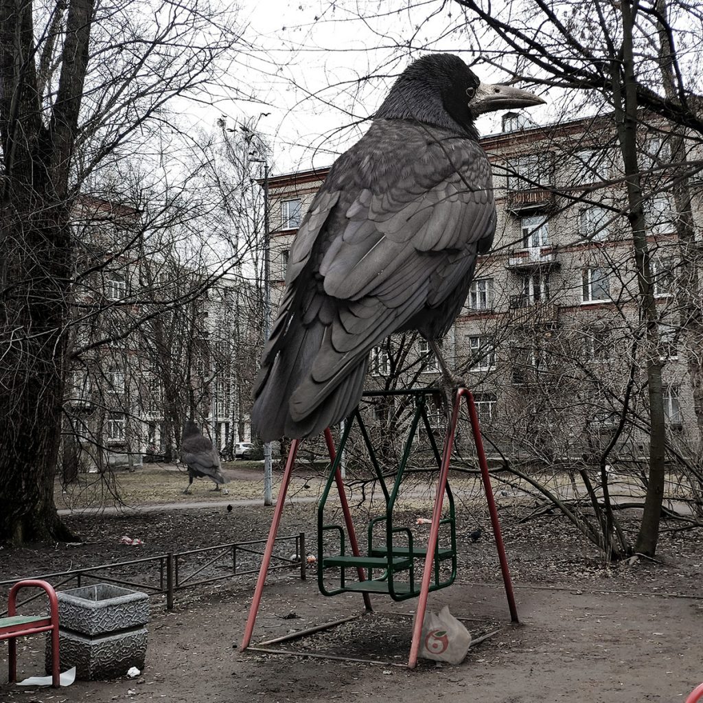 Vadim Solovyov,巨獸.格列佛遊記,諷刺畫,視覺藝術,動物繪畫,超現實主義,Surrealism