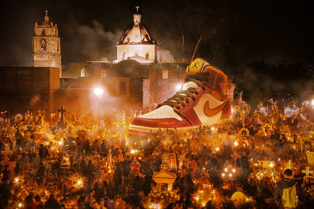 Nike亡靈節球鞋